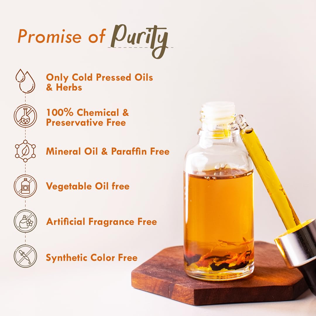 Nat Habit Clove Tea Tree Mukhalaya, Face Oil For Acne Control, with Blend of 13 Cold Pressed Oils For Natural Oily Skin Condition & Balance Sebum Secretion, No Mineral Oil or Chemical (30ml) – view 5