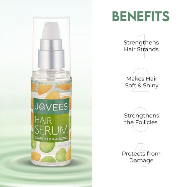 Jovees Herbal Hair Serum Grape Seed and Almond – view 3