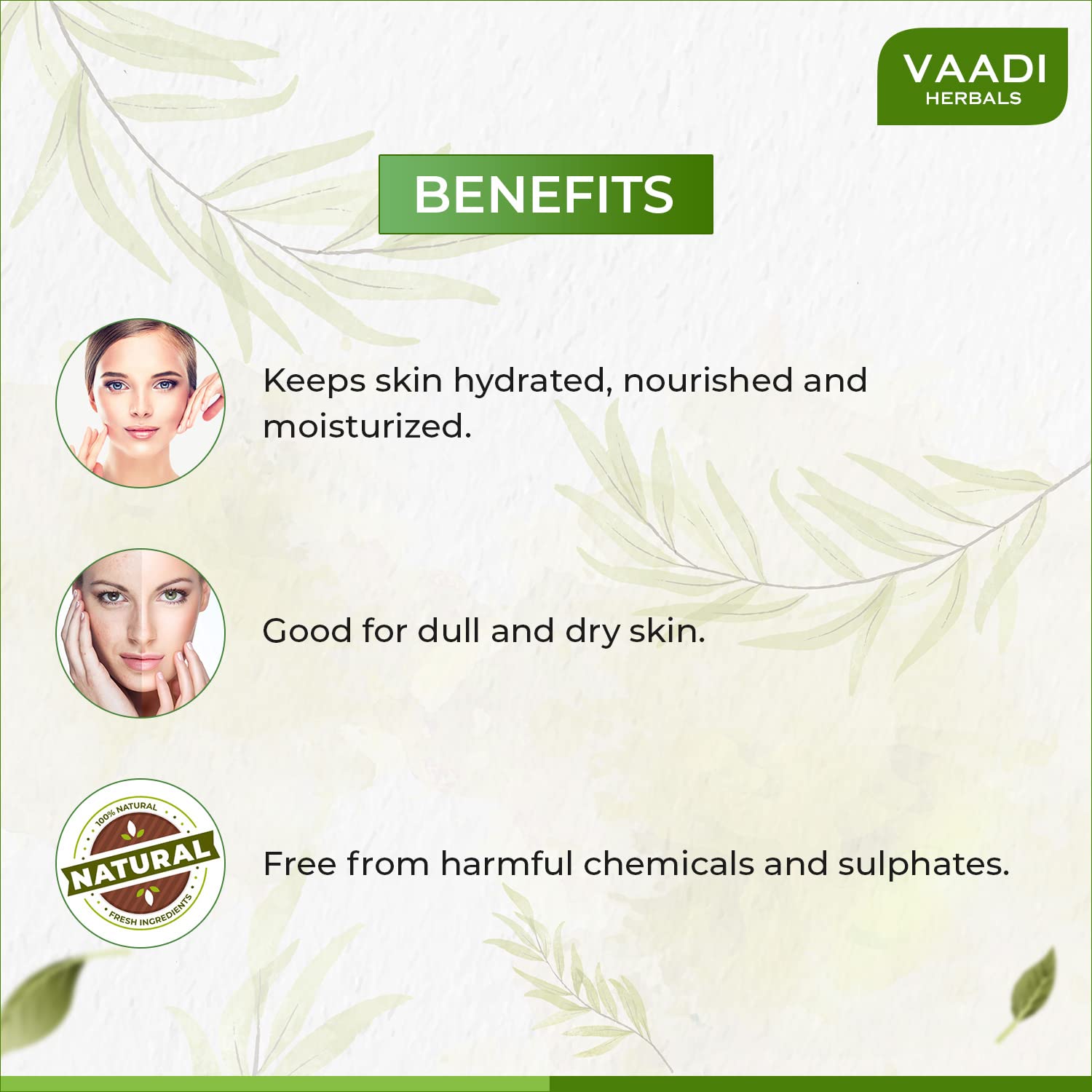 Vaadi Herbals Fresh Papaya Soap, 75g (Pack of 6) – view 3