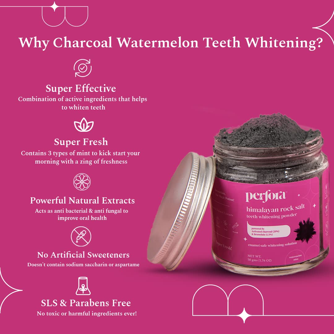 Perfora Charcoal Teeth Whitening Powder – view 5