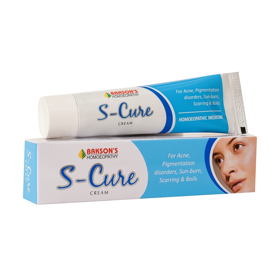 Dr. Bakshi's Bakson's homeopathic S Cure Cream twin-pack tubes