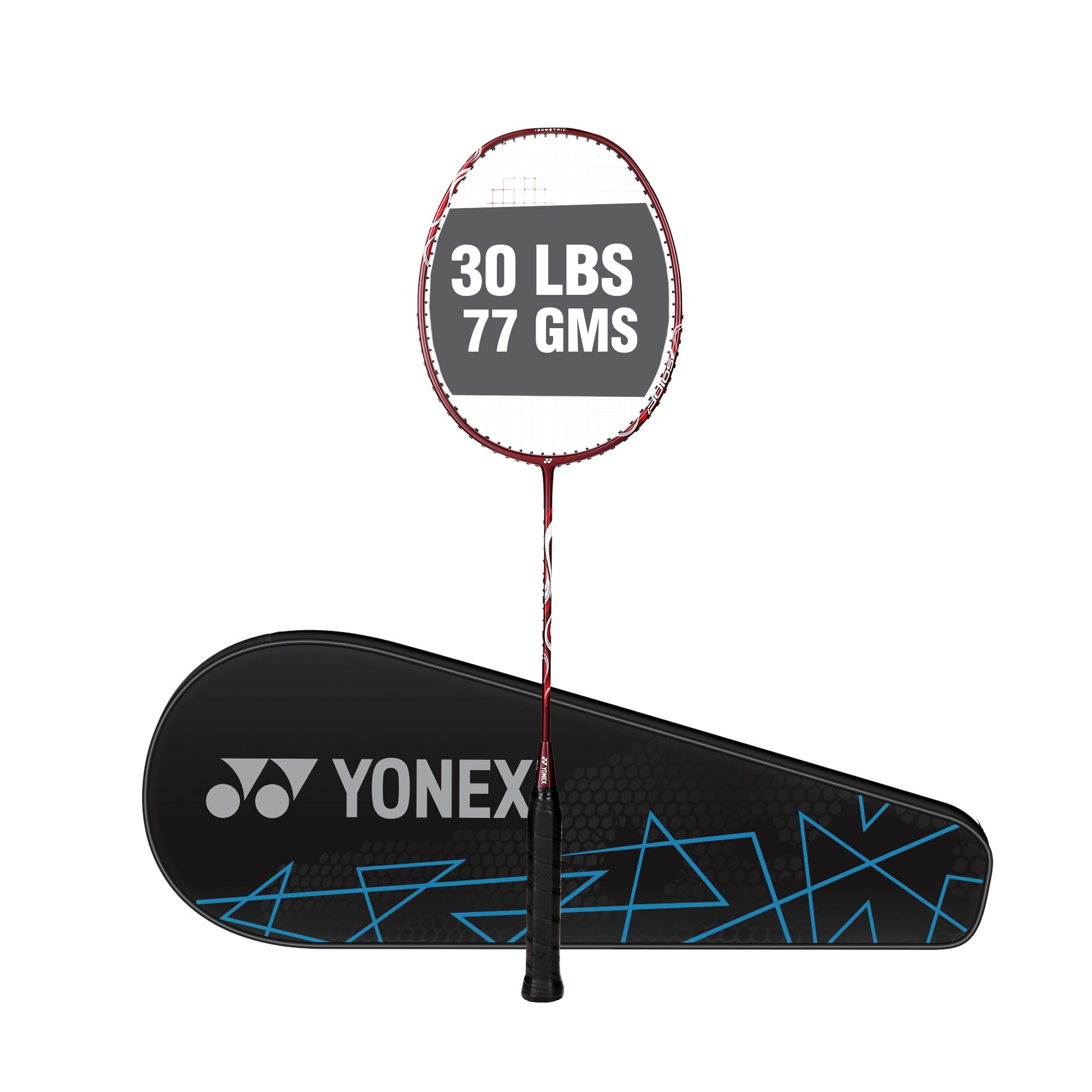 Multicolor Yonex graphite badminton racquet with Astrox Lite 45I frame