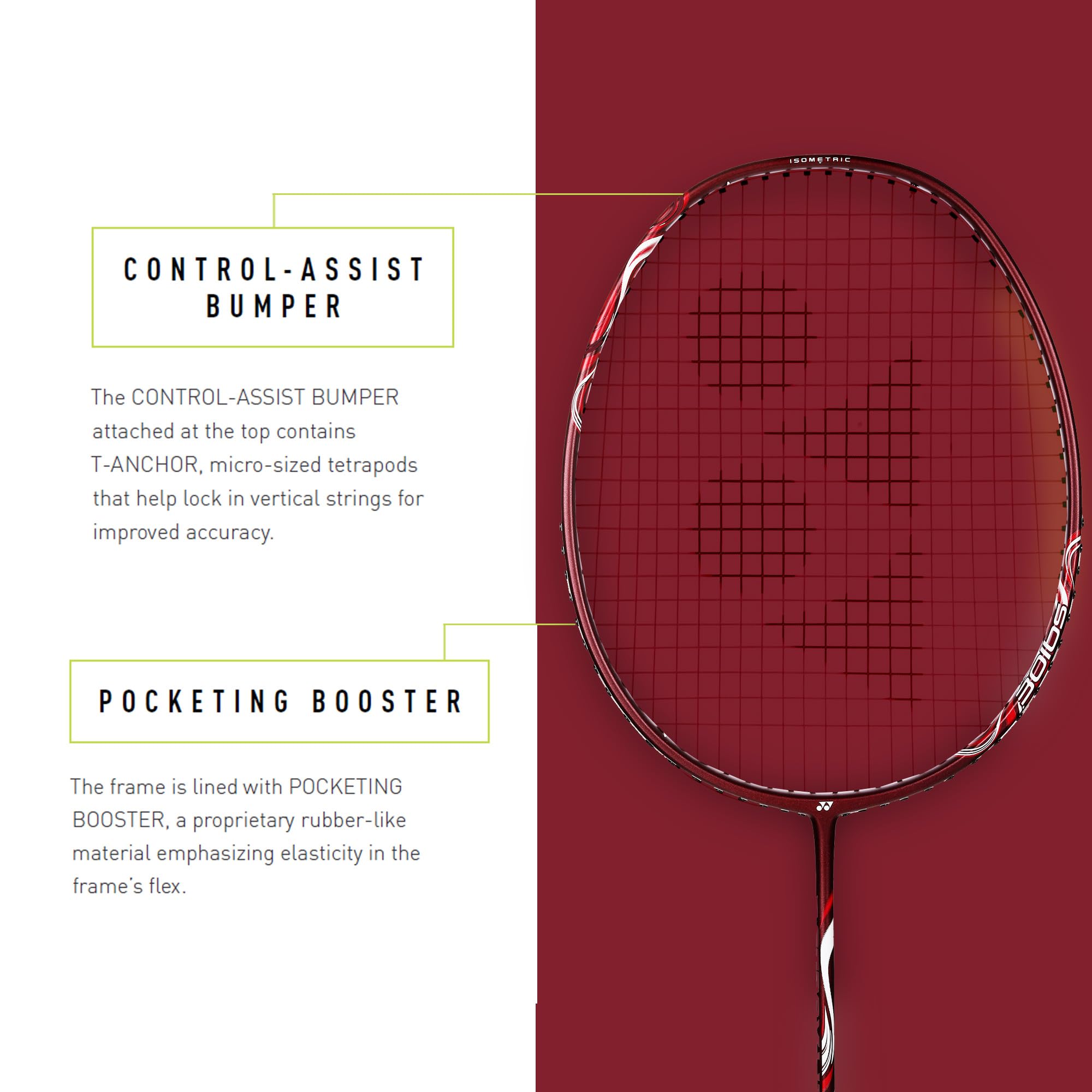 YONEX Graphite Badminton Racquet Astrox Lite 45I 5U G4 (Kurenai), Multicolor, Graphite, Multicolor – view 3