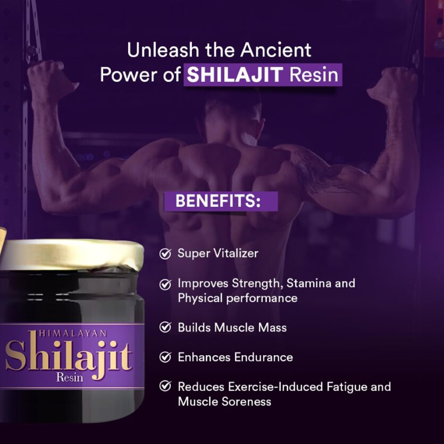 Baidyanath Asli Ayurved Himalayan Shilajit/Shilajeet Resin 20Gm - 100% Ayurvedic – view 5