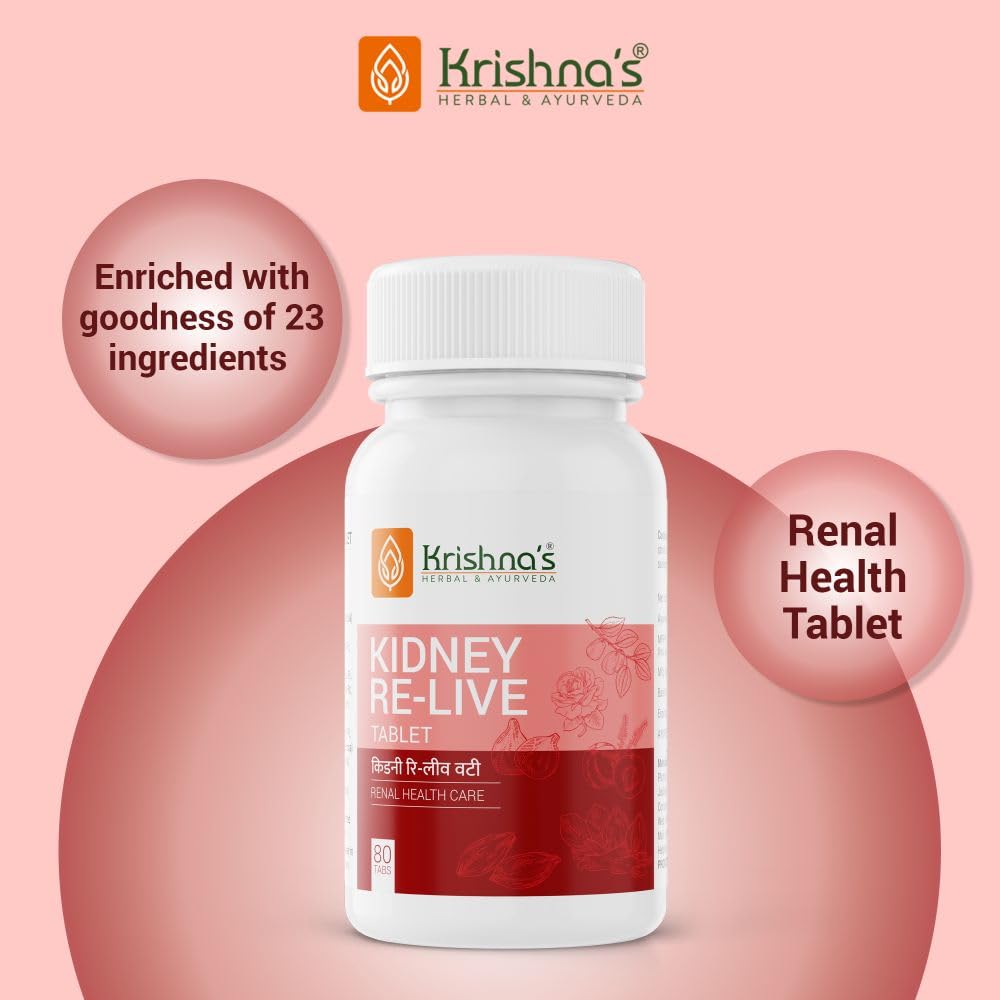 Krishna's Kidney Re-Live Tablet - 80 tab – view 2