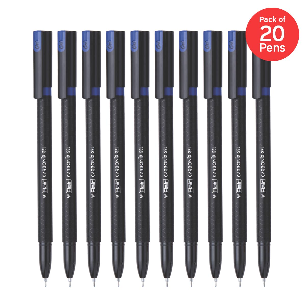 FLAIR Carbonix Gel Pen Box Pack – view 2