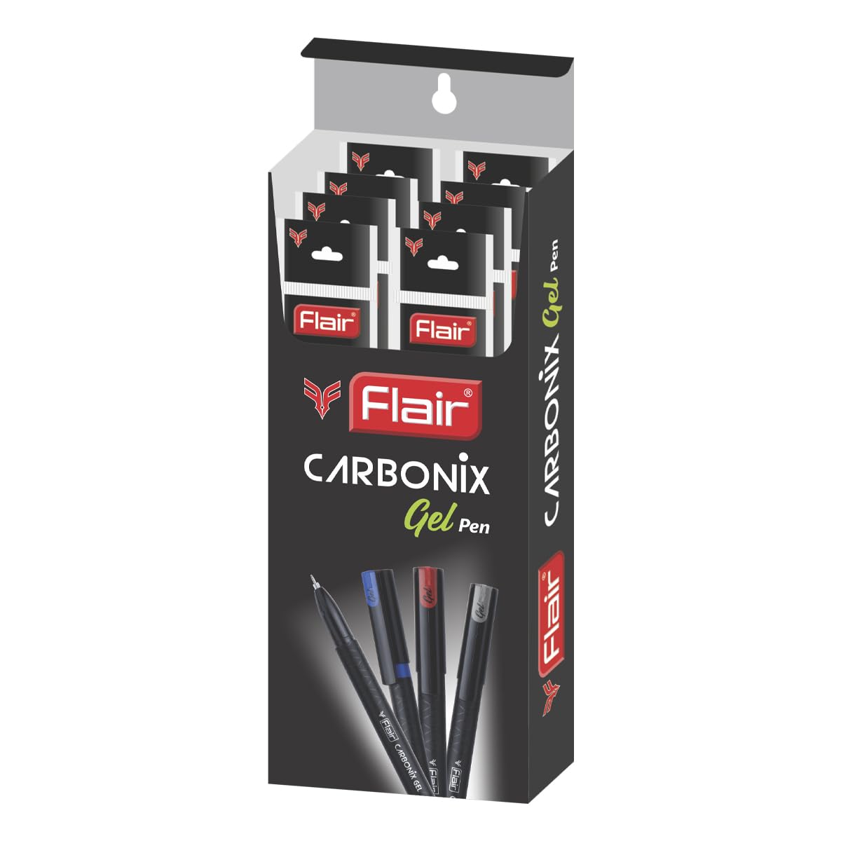 FLAIR Carbonix Gel Pen Box Pack – view 4