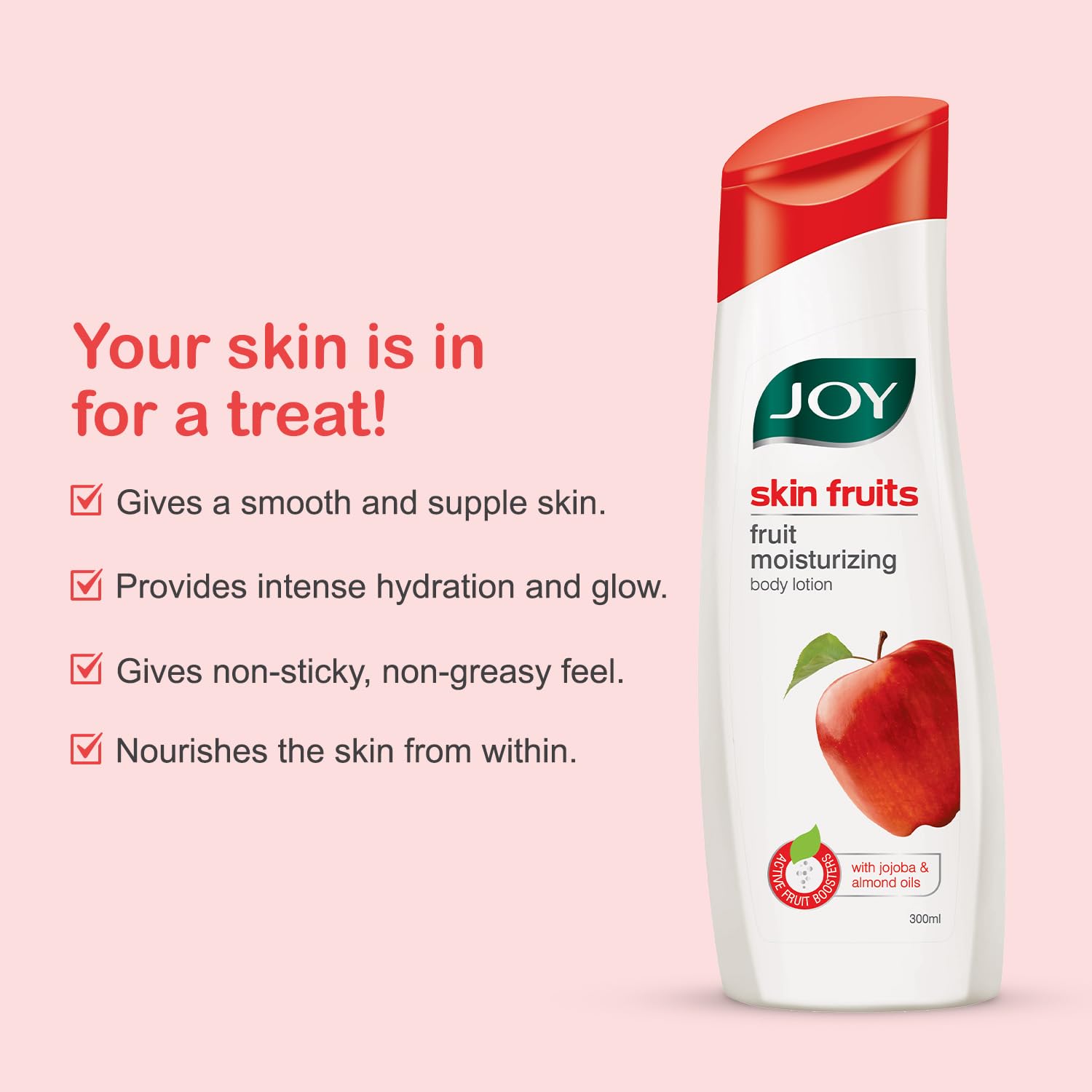 Joy Skin Fruits Lightweight Body Lotion 300ml – view 5