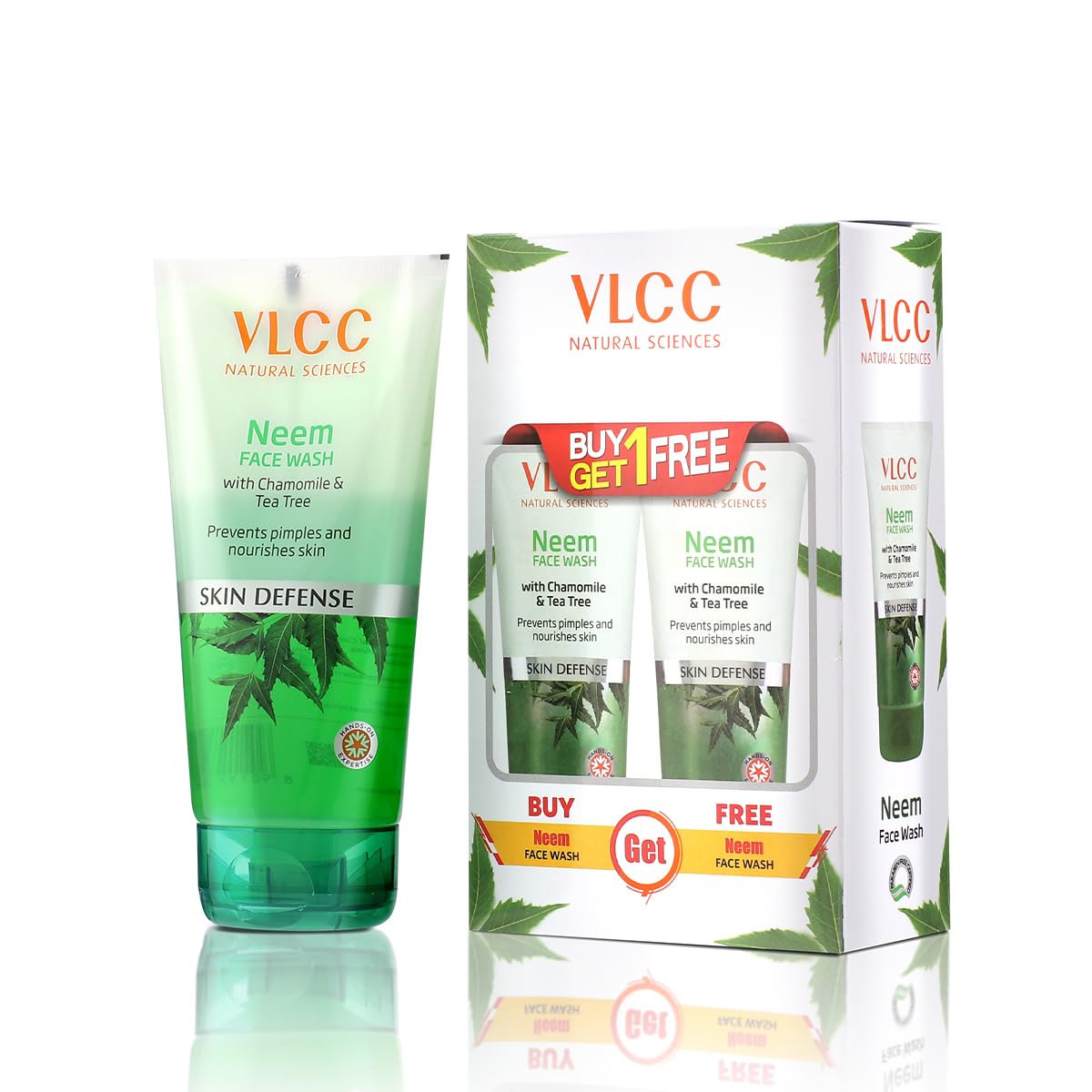 VLCC Neem Face Wash - 150ml X 2 – view 2