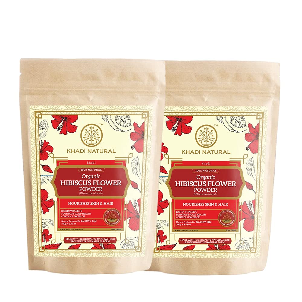 Khadi Natural Reetha Fruit Organic Powder two pack front view