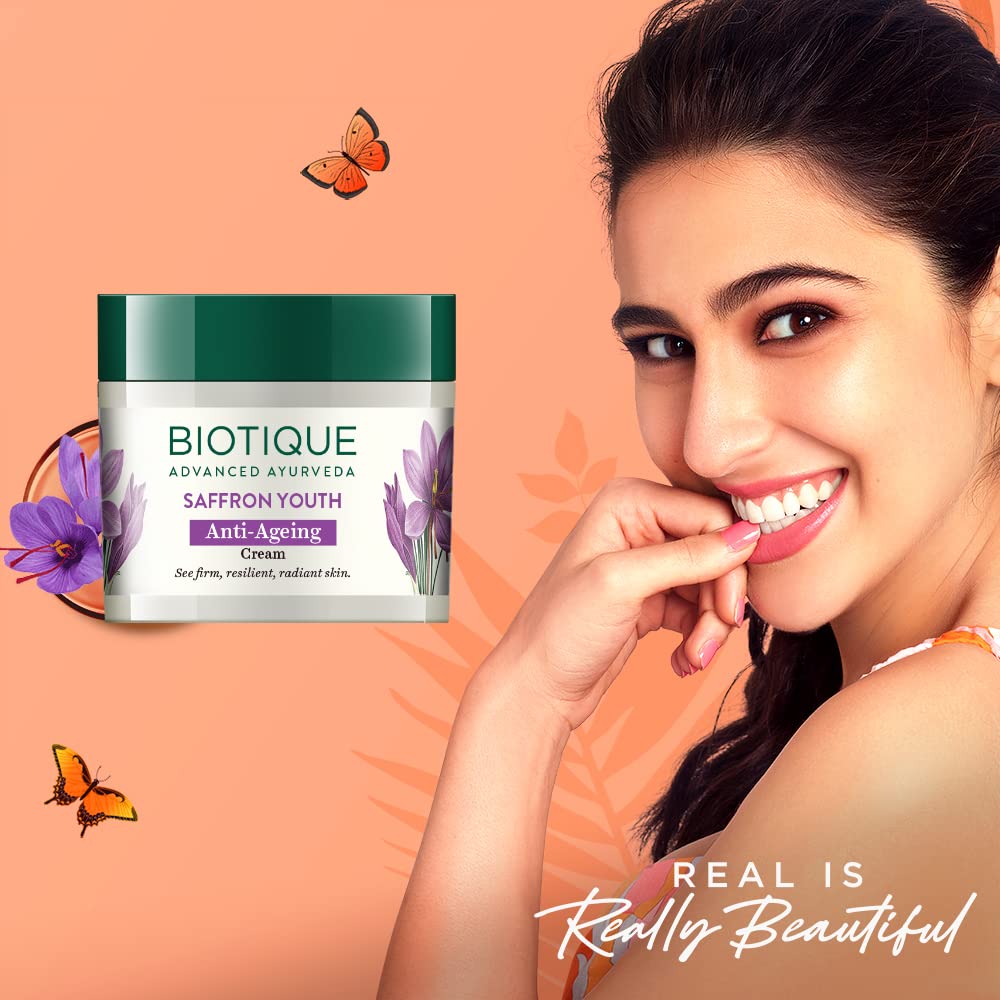 Biotique Bio Saffron Dew Youthful Moisturizer Cream – view 2