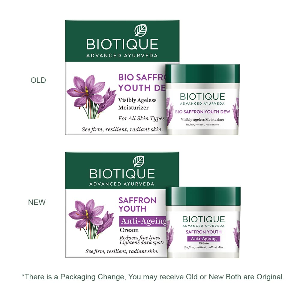 Biotique Bio Saffron Dew Youthful Moisturizer Cream – view 9