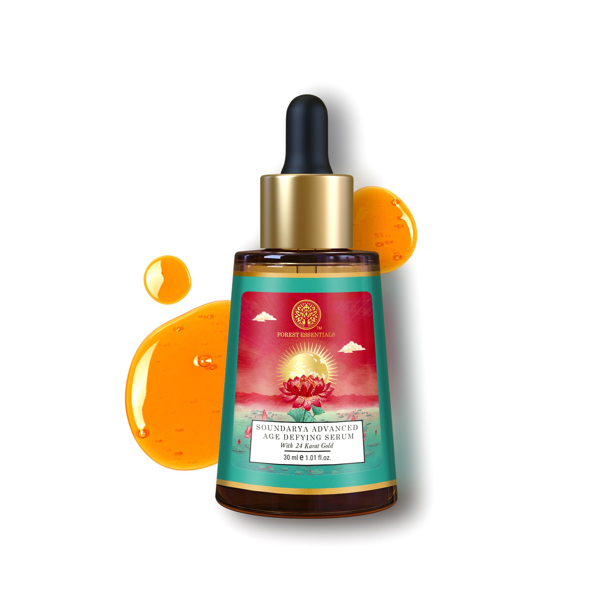 Forest Essentials Advanced Soundarya Age Defying Facial Serum With 24K Gold – view 2