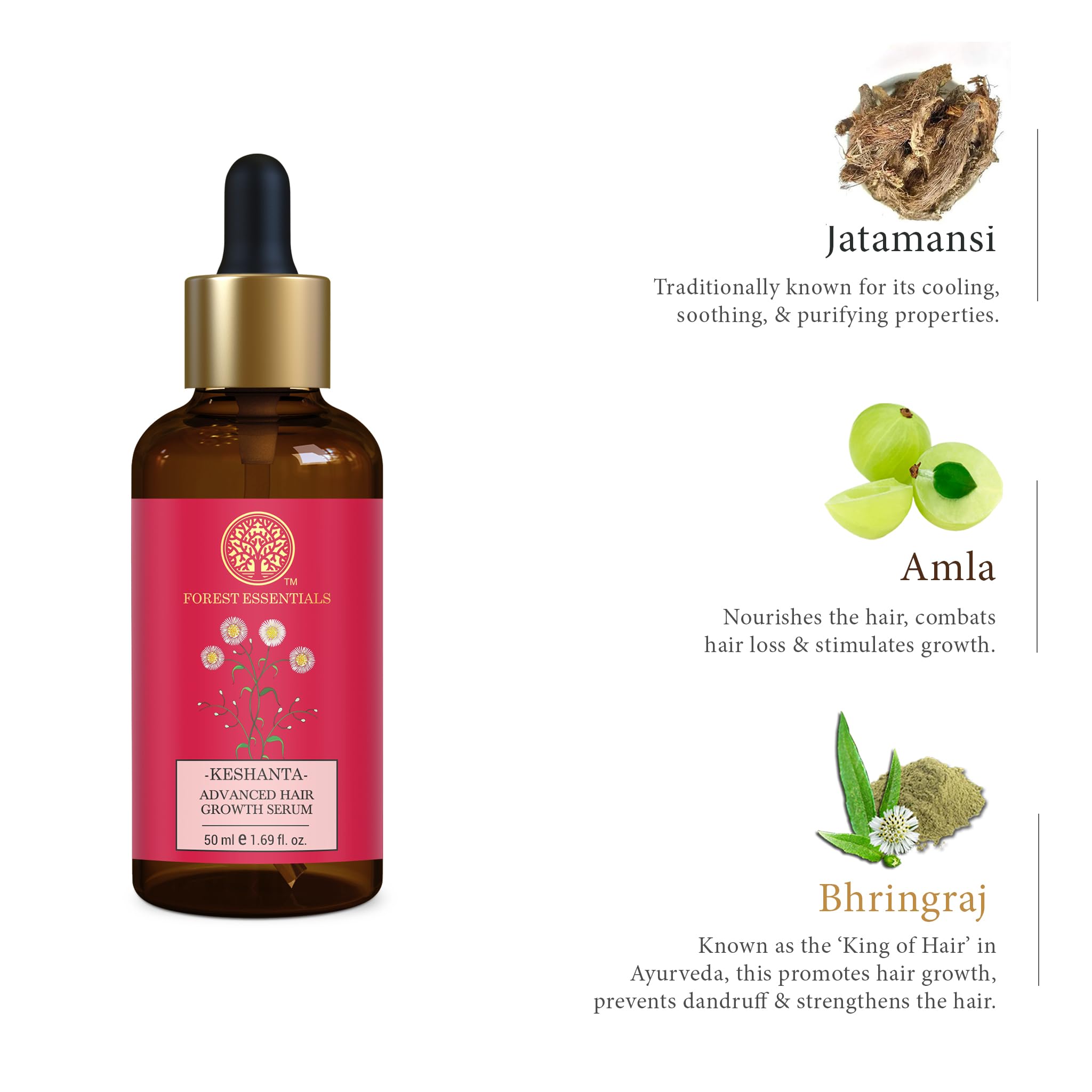 Forest Essentials Keshanta Advanced Hair Growth Serum – view 3