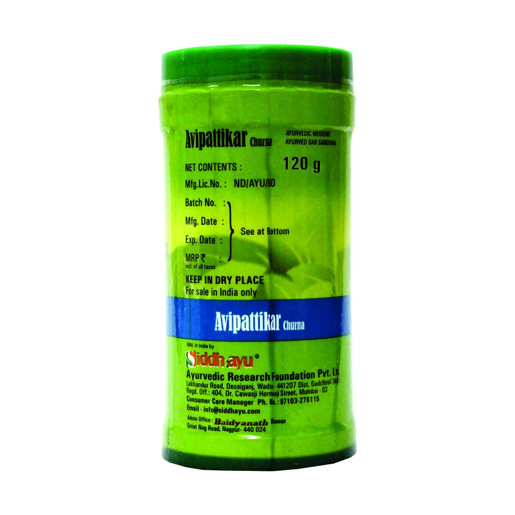 Baidyanath Asli Ayurved Avipattikar Churna - For Hyperacidity And Digestion - 120 G – view 3