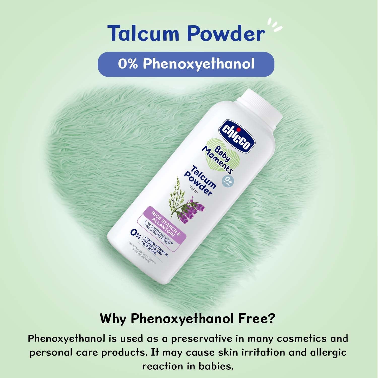 CHICCO BM TALCUM POWDER 150G – view 4