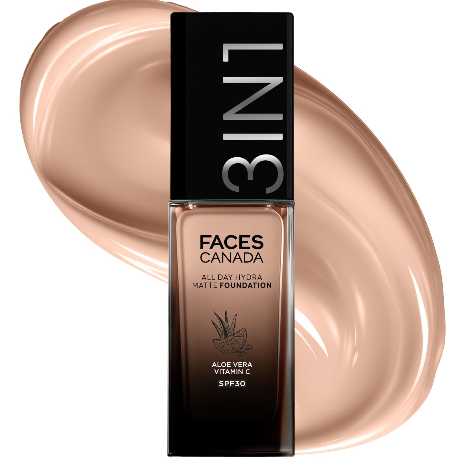 FACESCANADA Hydra Matte Foundation cream tube shade Warm Natural 021