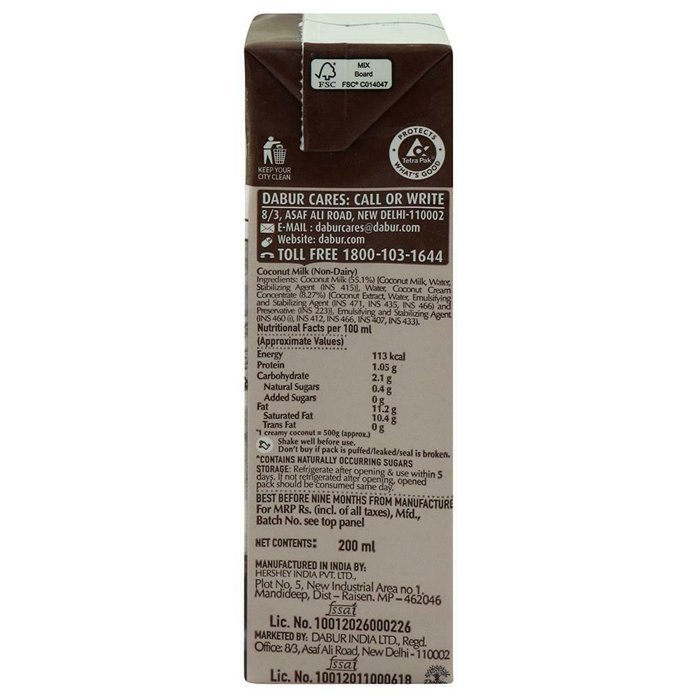 Dabur Homemade Coconut Milk 200 Ml – view 2