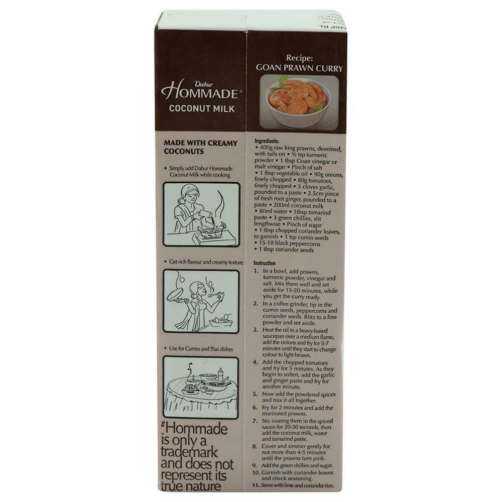 Dabur Homemade Coconut Milk 200 Ml – view 3