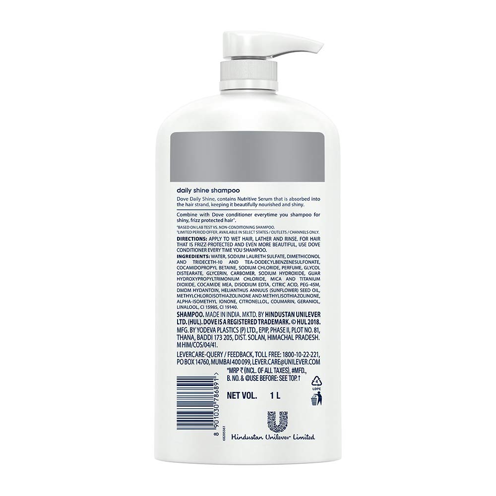 Dove Daily Shine Shampoo 1 ltr – view 3