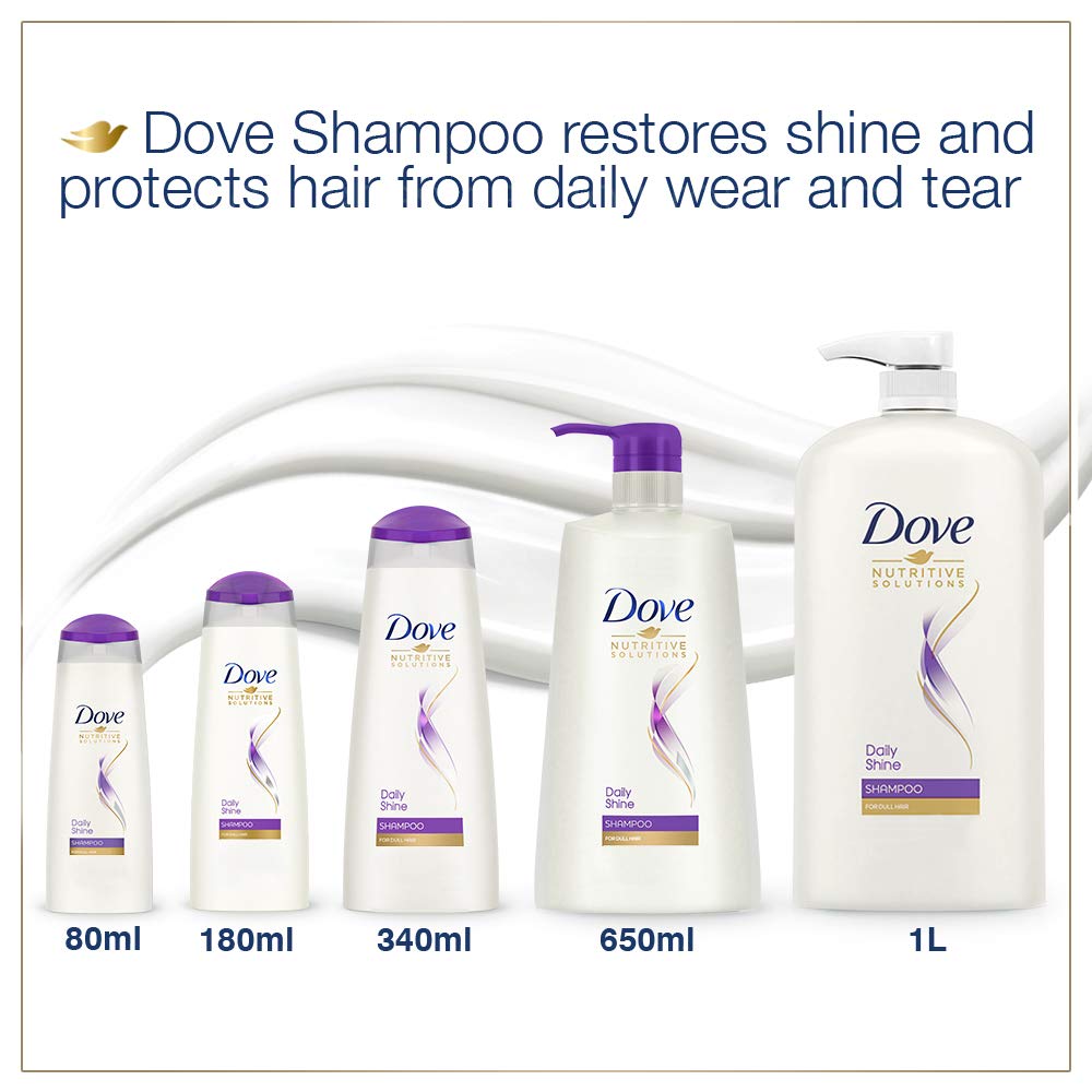 Dove Daily Shine Shampoo 1 ltr – view 4