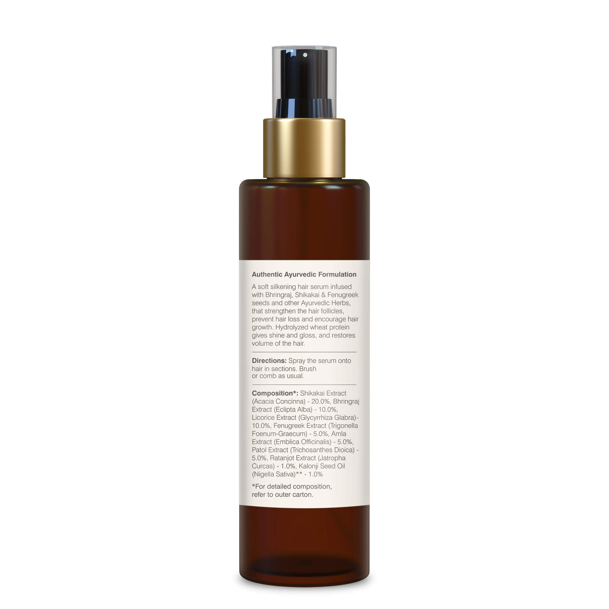 Forest Essentials Hair Thickening Spray Bhringraj & Shikakai & Forest Essentials Delicate Facial Cleanser Kashmiri Saffron & Neem – view 4