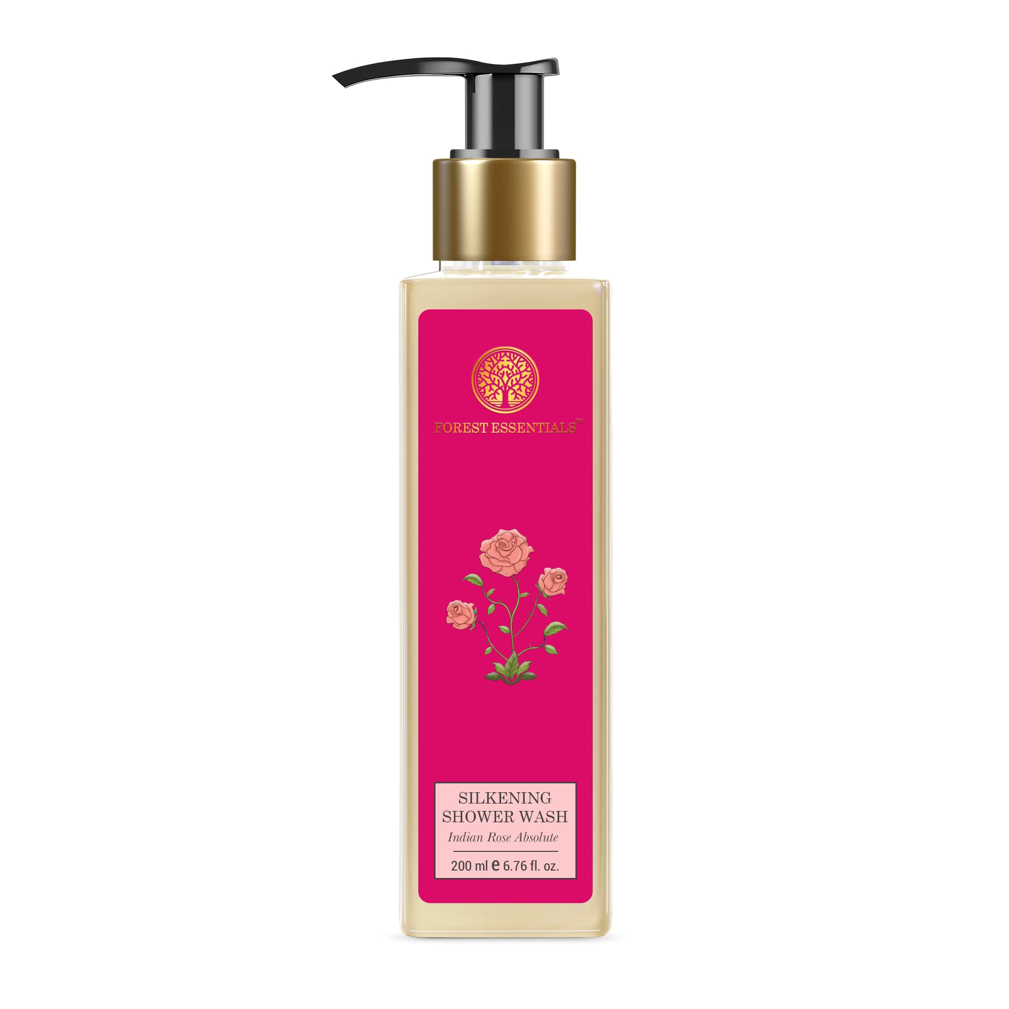 Forest Essentials Silkening Shower Wash Indian Rose Absolute – view 2