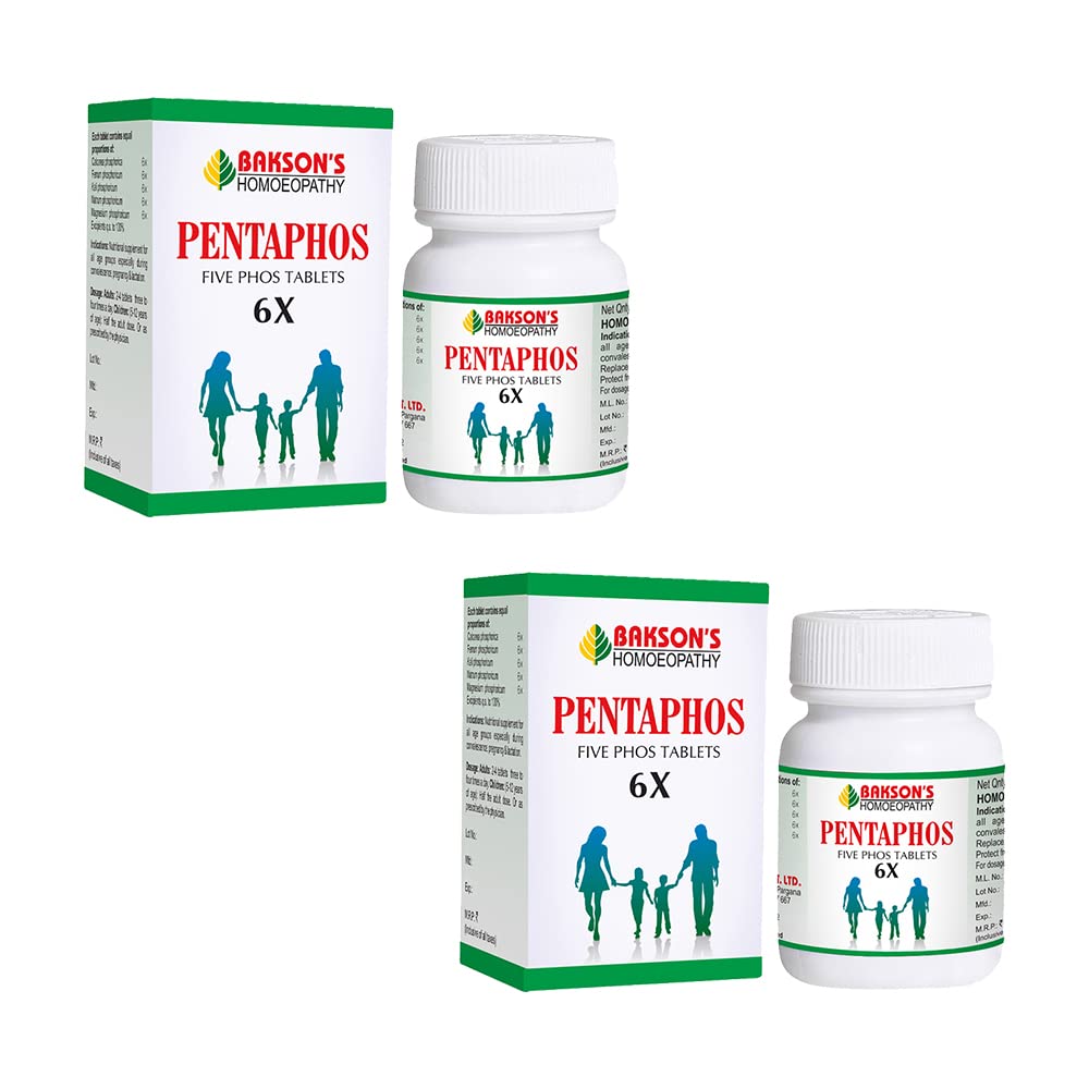 Pentaphos Tablets 6X twin bottle pack front view