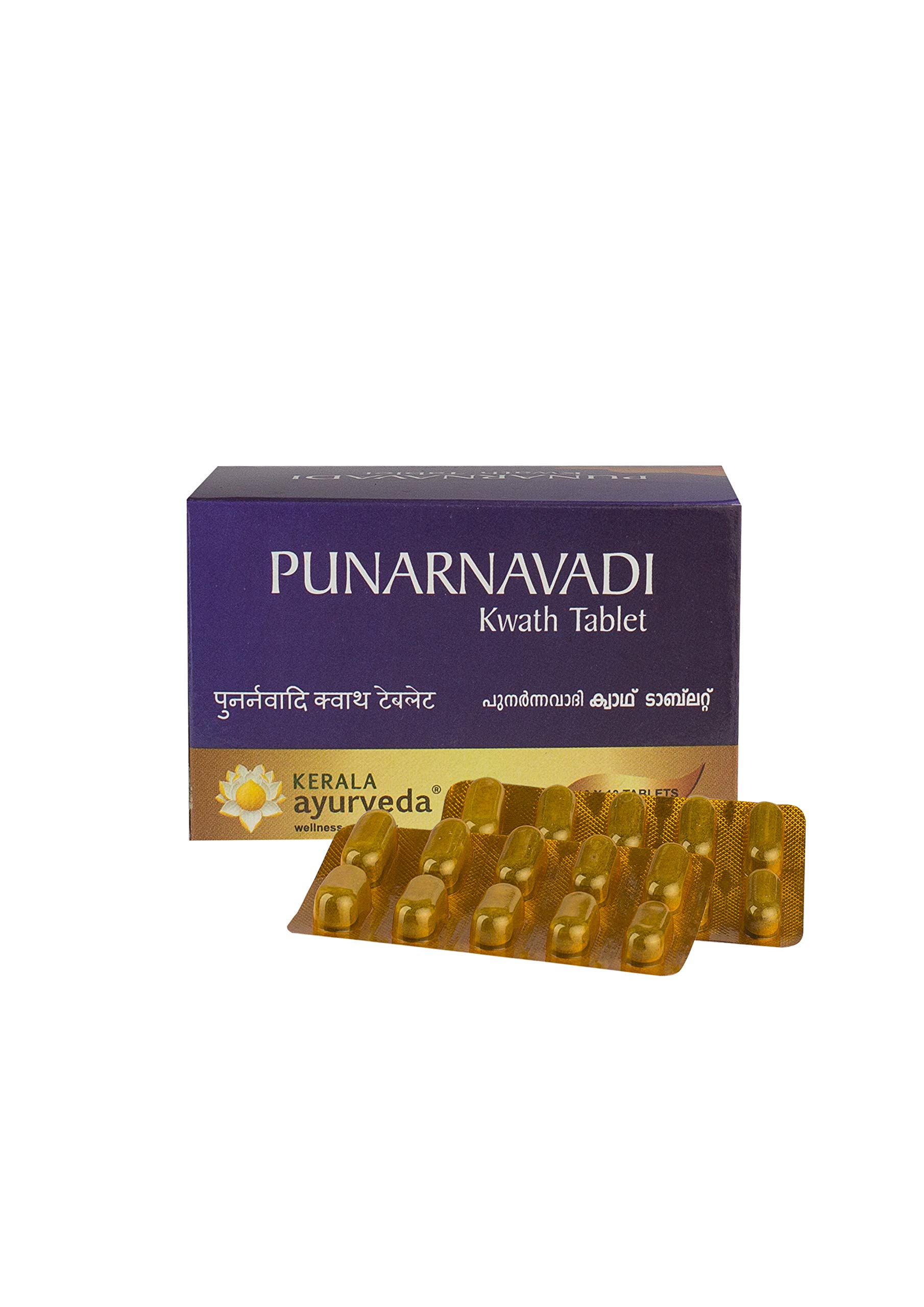Kerala Ayurveda Punarnavadi Kwath Tablet 100 Nos – view 2