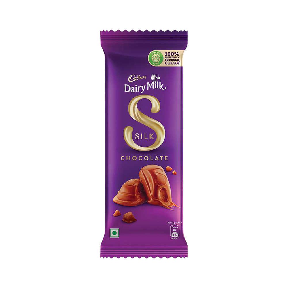 Cadbury Dairy Milk Silk chocolate bar in 60 g retail pack