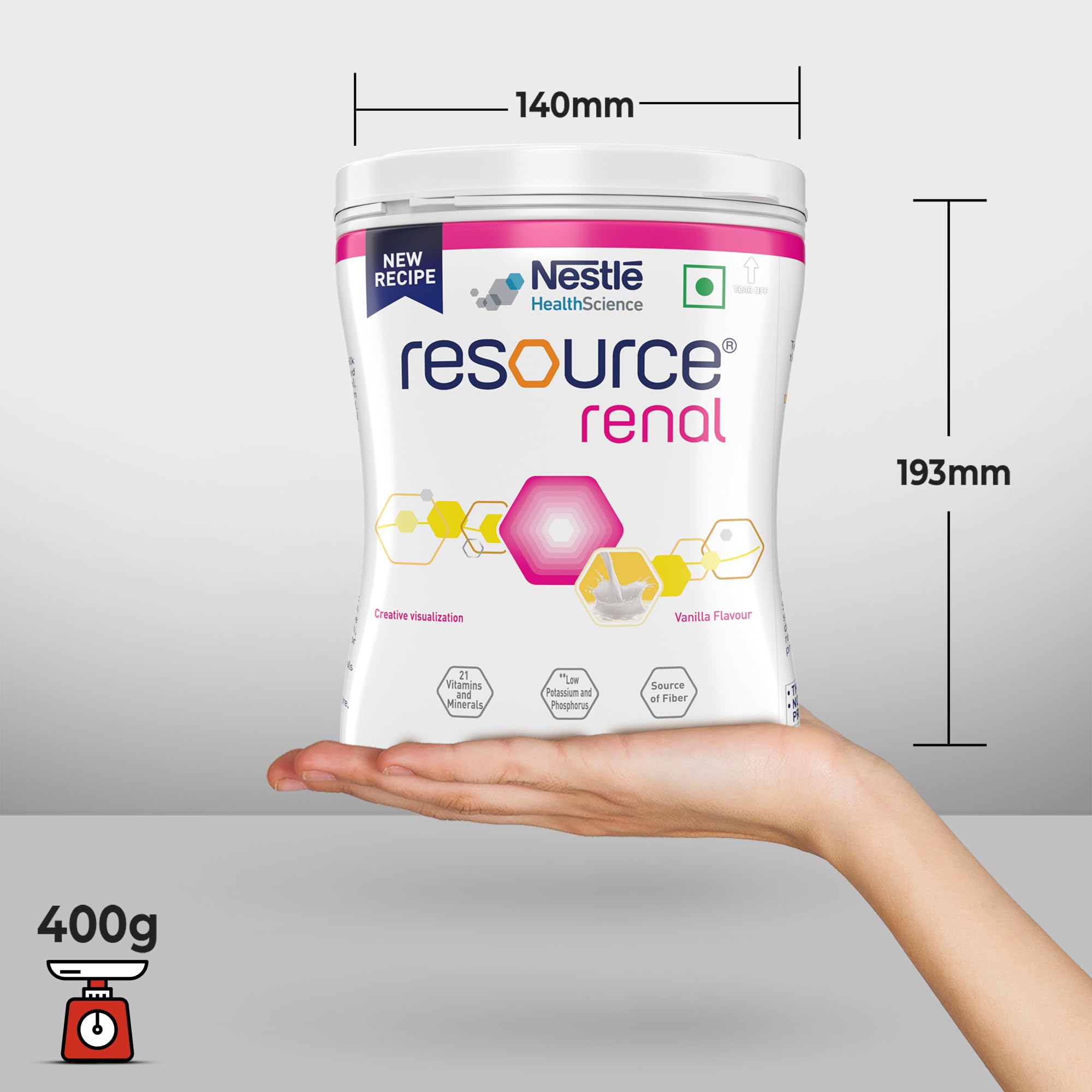 RESOURCE Nestle Renal 400G Pet Jar Pack (Vanilla Flavour) – view 6