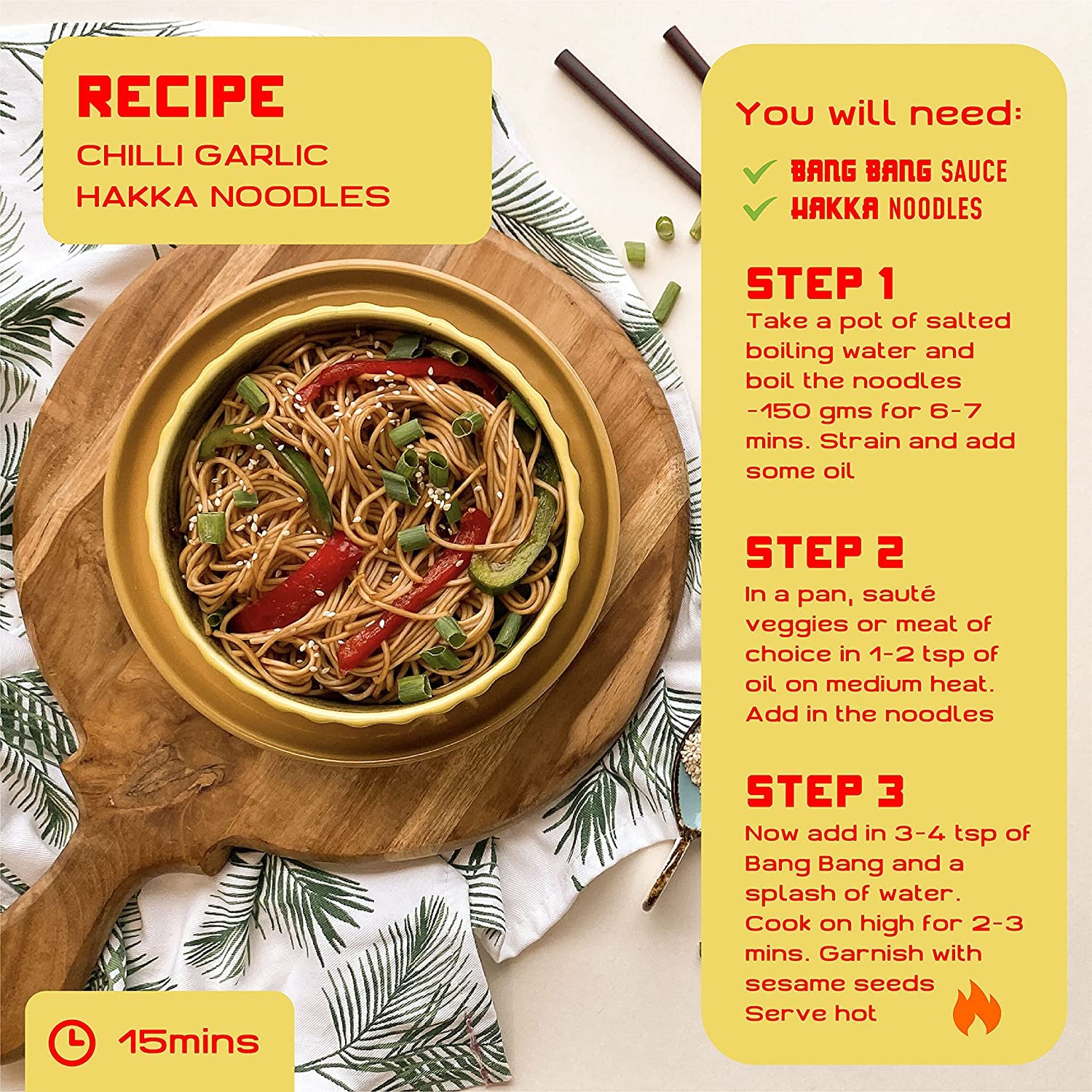 MasterChow Chinese Veg Hakka Noodles – view 4