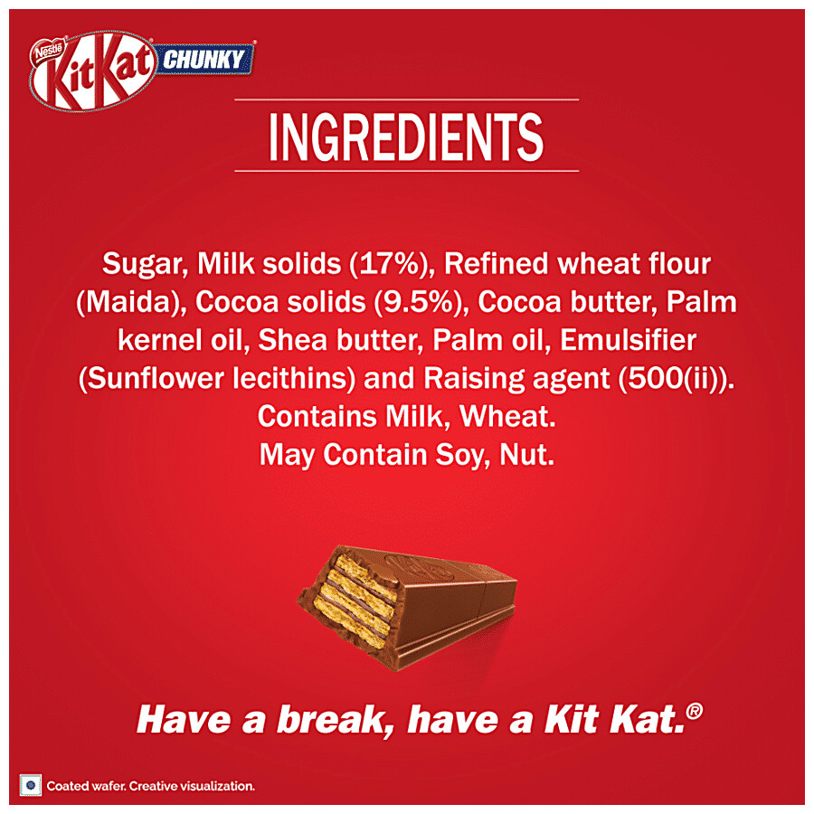Nestle  Kitkat Chunky Milk Chocolate Bar 40 g – view 3