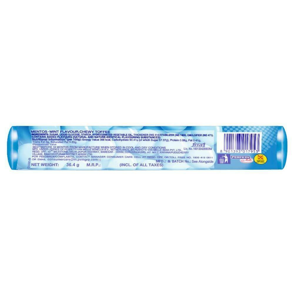 Mentos Mint Chewy Dragees 36.4 G (Stick) – view 2