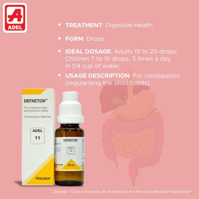 ADEL No. 11 (DEFAETON) Constipation Drops (20ml) (1) – view 3