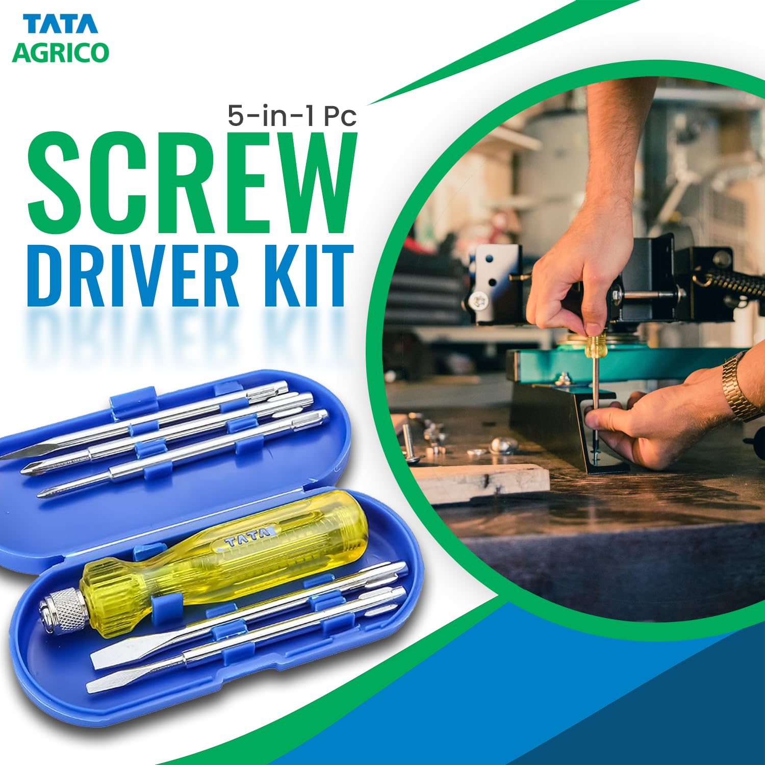 TATA Agrico 5-in-1 Screwdriver Set – view 6