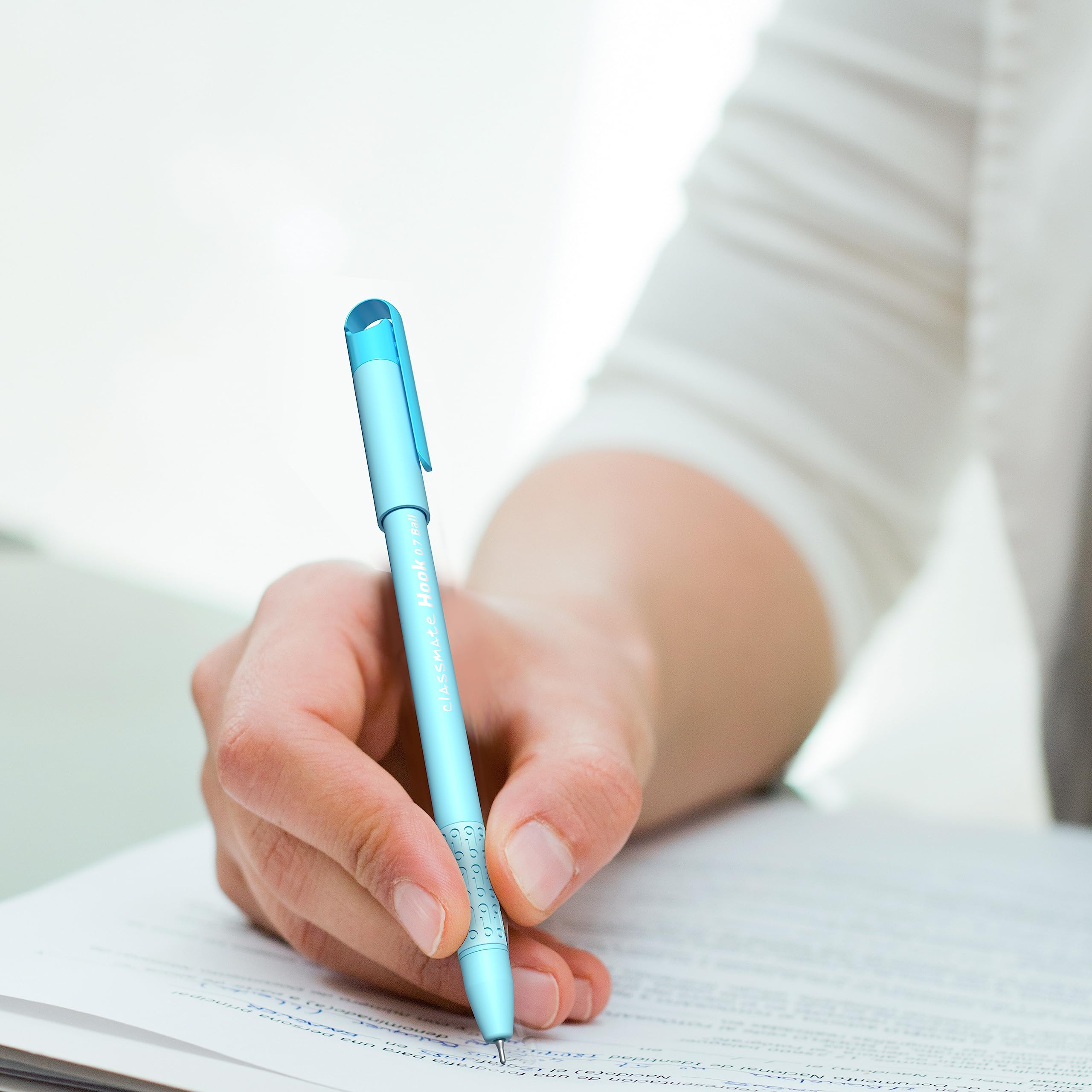 Classmate Hook Ball Pen- Blue (Pack of 10) – view 2
