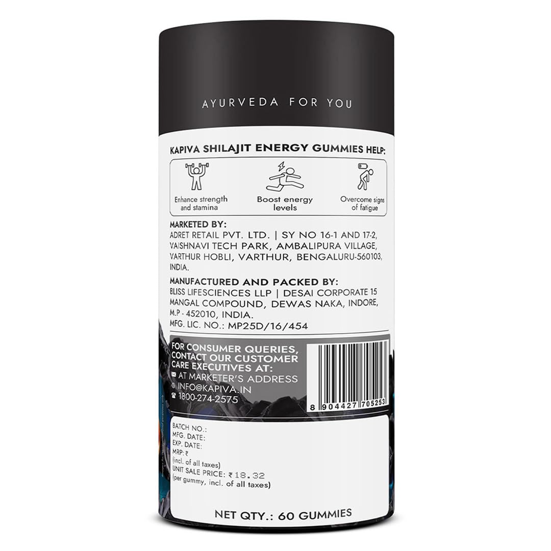 Kapiva Himalayan Shilajit/Shilajeet Gummies – view 9