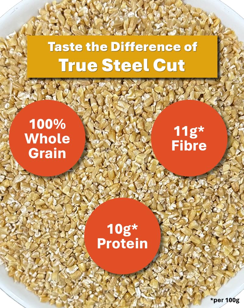 True Elements Steel Cut Oats 500g – view 3