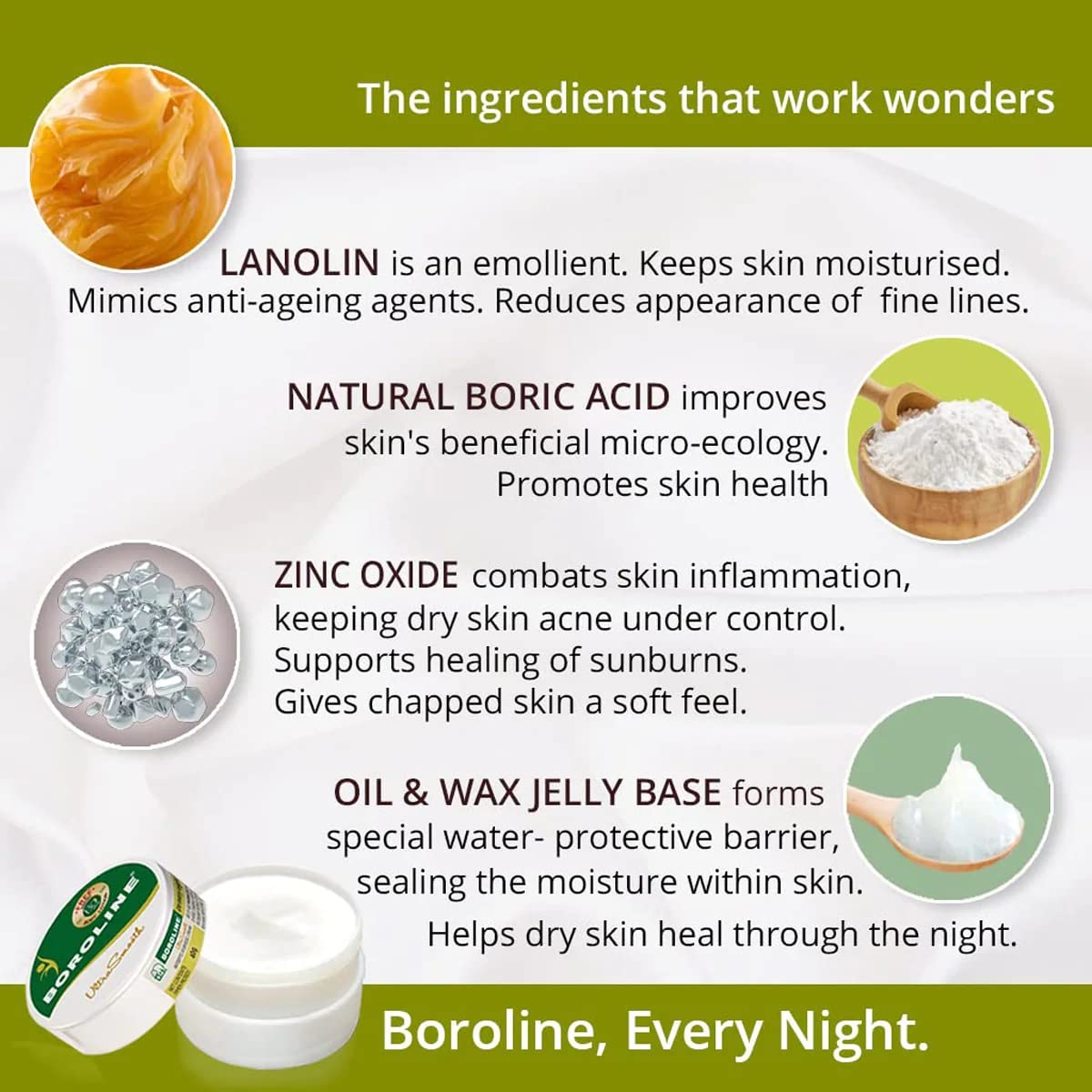 Boroline Ultra Smooth - Pack of 40g Cream – view 3