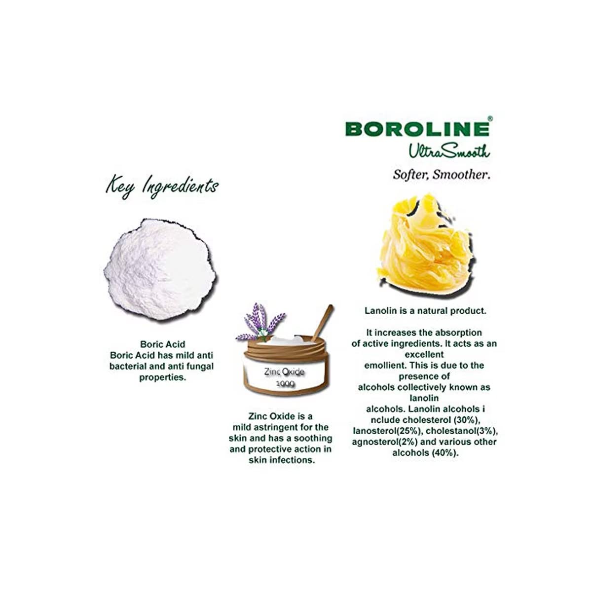 Boroline Ultra Smooth - Pack of 40g Cream – view 5