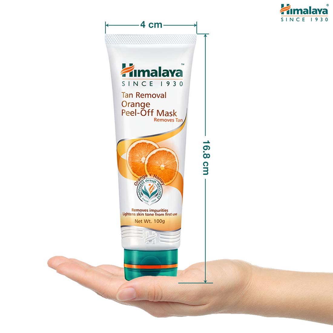 Himalaya Herbals Tan Removal Orange Peel-off Mask, 100g – view 7