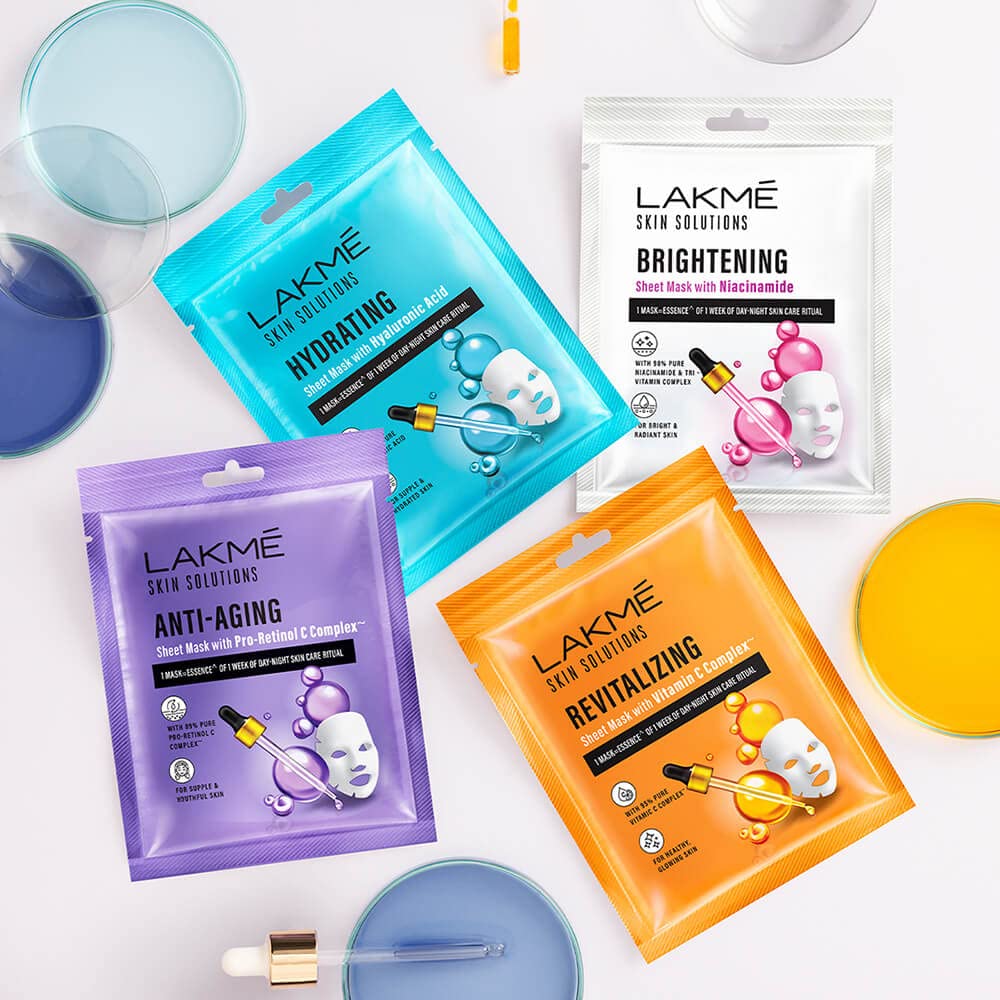 LAKMÉ Skin Solutions Sheet Mask Revitalizing with Vitamin C 25ml – view 7
