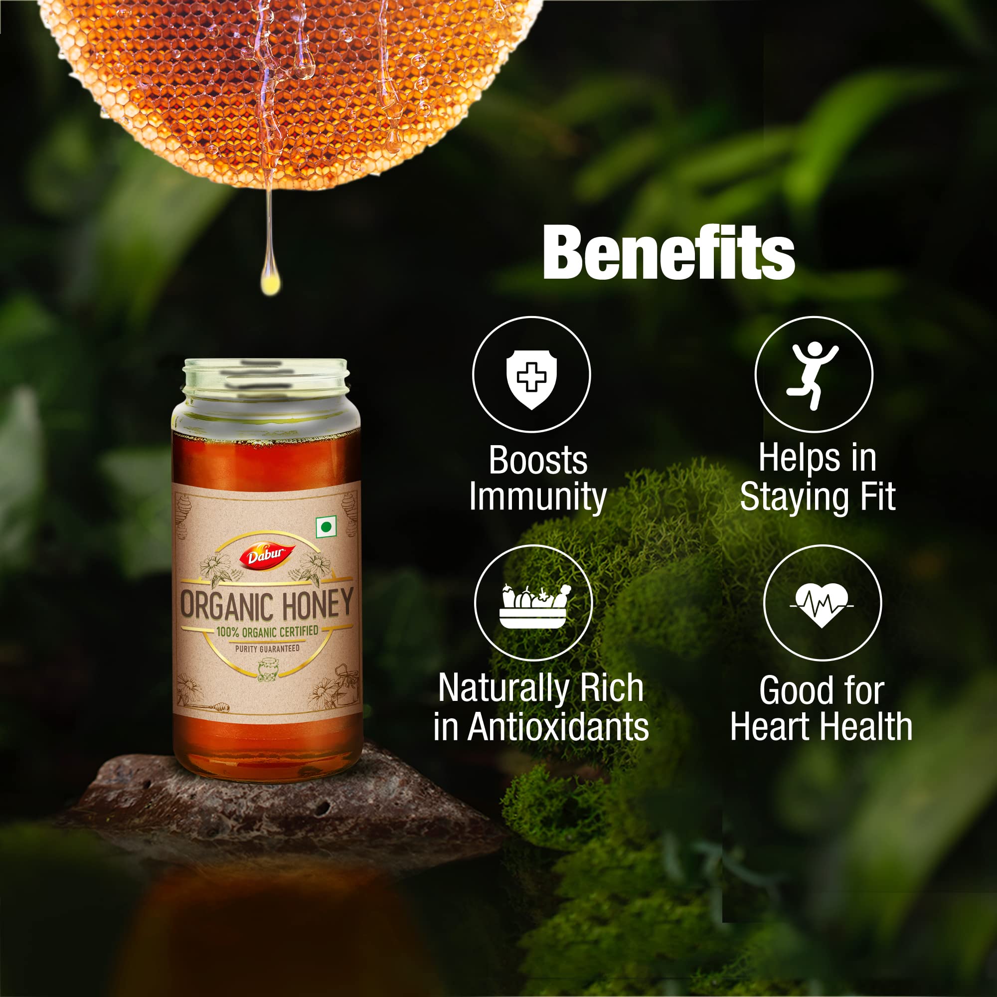 Dabur Organic Honey – view 4
