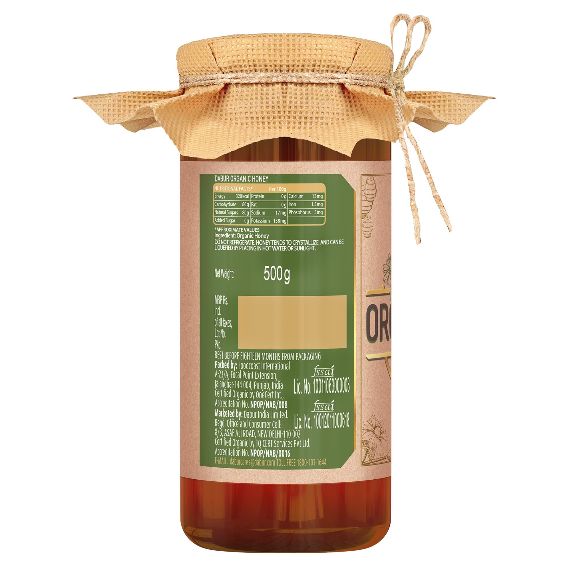 Dabur Organic Honey – view 7