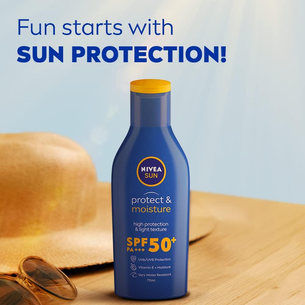 NIVEA SUN Protect and Moisture 75ml SPF 50 Sunscreen – view 2