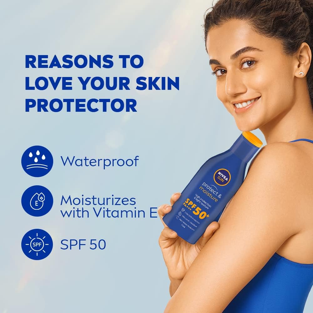NIVEA SUN Protect and Moisture 75ml SPF 50 Sunscreen – view 4