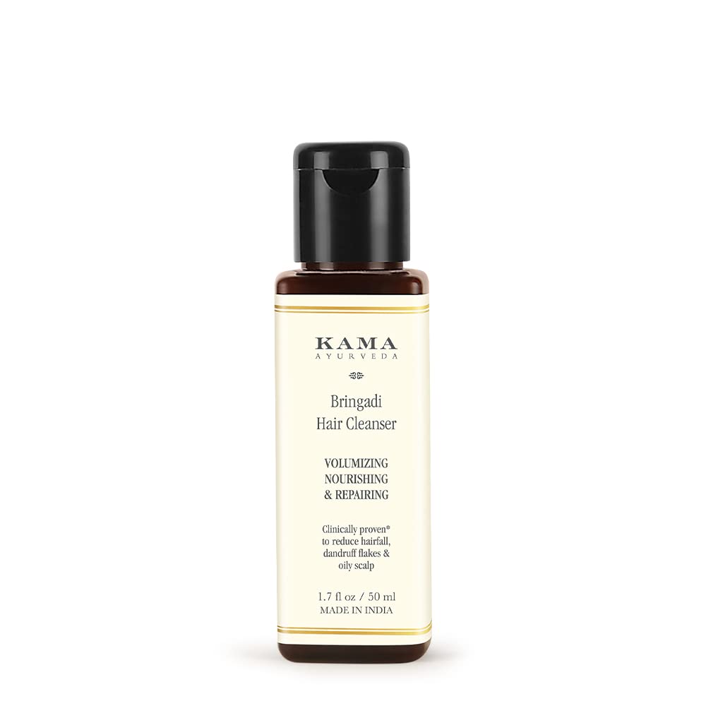 Kama Ayurveda Bringadi Hair Cleanser shampoo bottle for all hair types