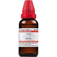 Two 30 ml bottles of Dr Willmar Schwabe Cina 30CH