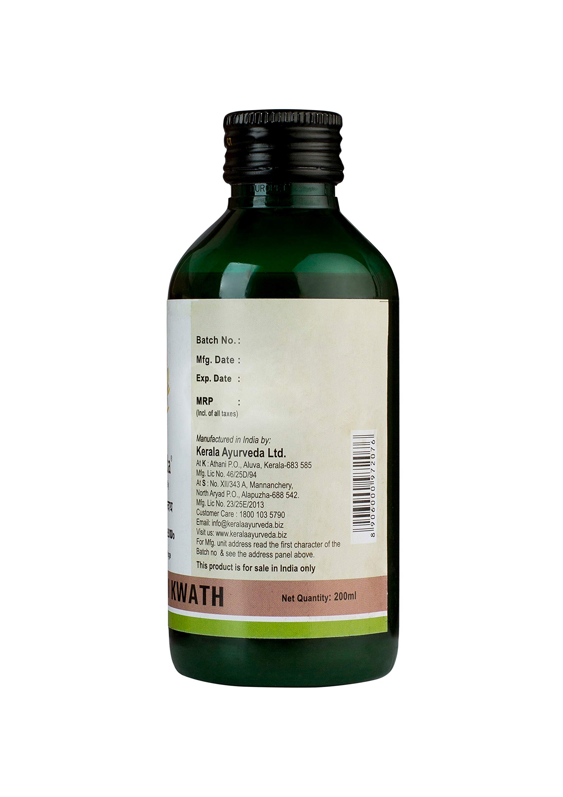 Kerala Ayurveda Chiruvilwadi Kwath 200 Ml – view 3